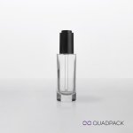 Quadpack's Skin-Up Bottle with Dropper was decorated using a specialized process of vacuum metallization (Photo: Quadpack)