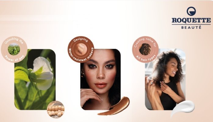 Unlocking the power of pea: Two film formers for makeup, skin and hair care